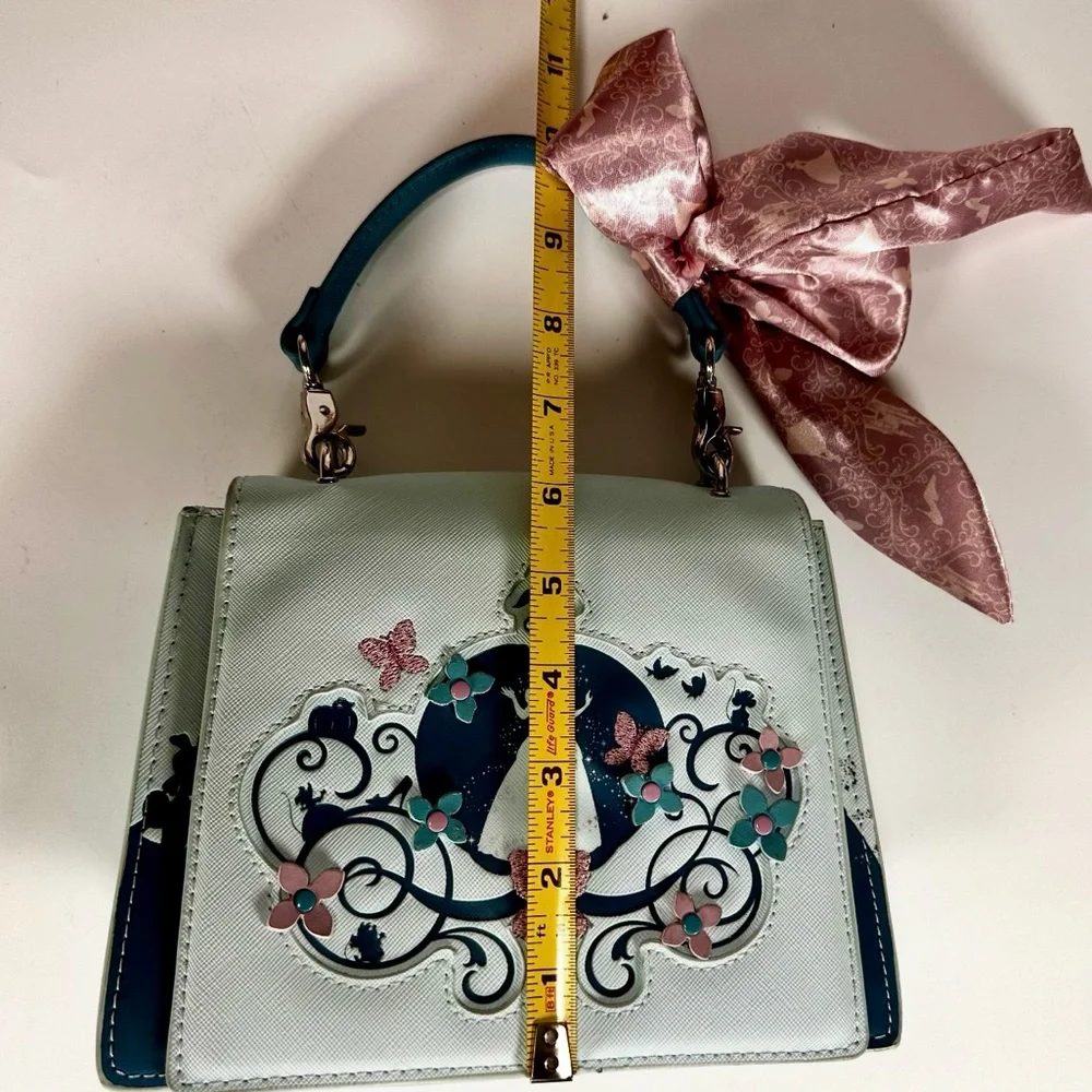 Disney Loungefly Cinderella Carriage Silhouette Handbag